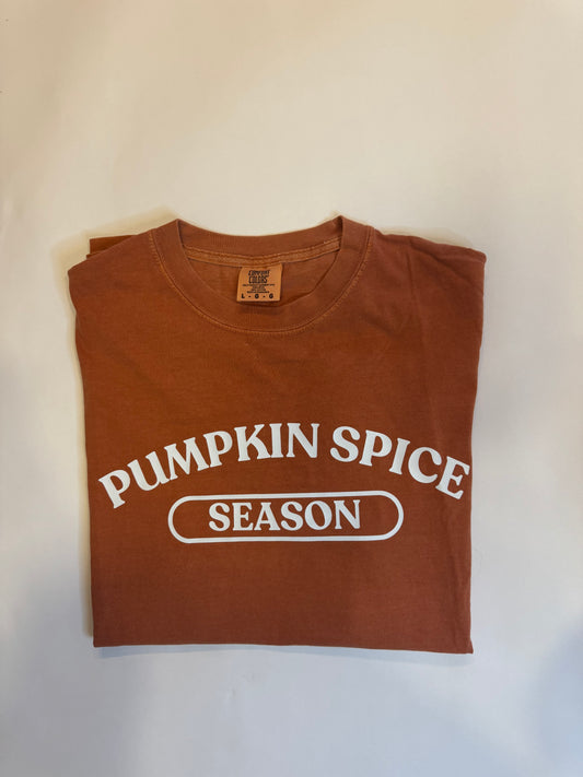Pumpkin Spice Season Graphic short-sleeve tee