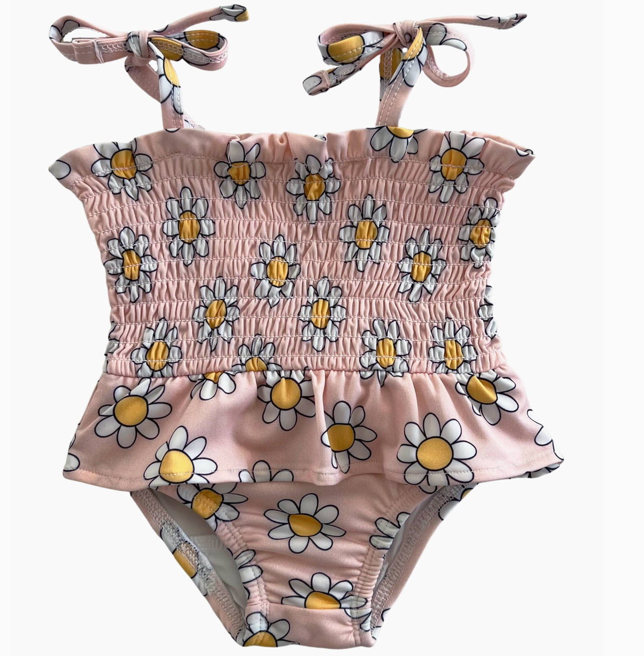 Pink Daisy Swimsuit