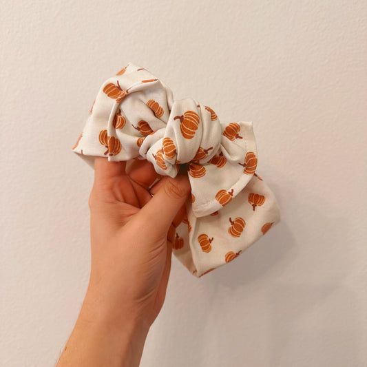 Pumpkin Headwrap Bow