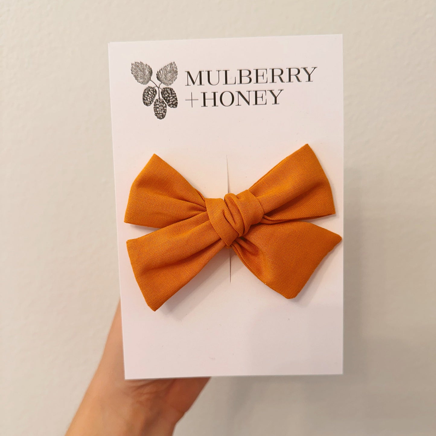 Ginger Handtied Bow