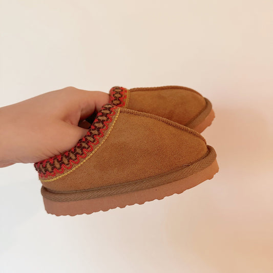 Toddler Fur Lined Slippers