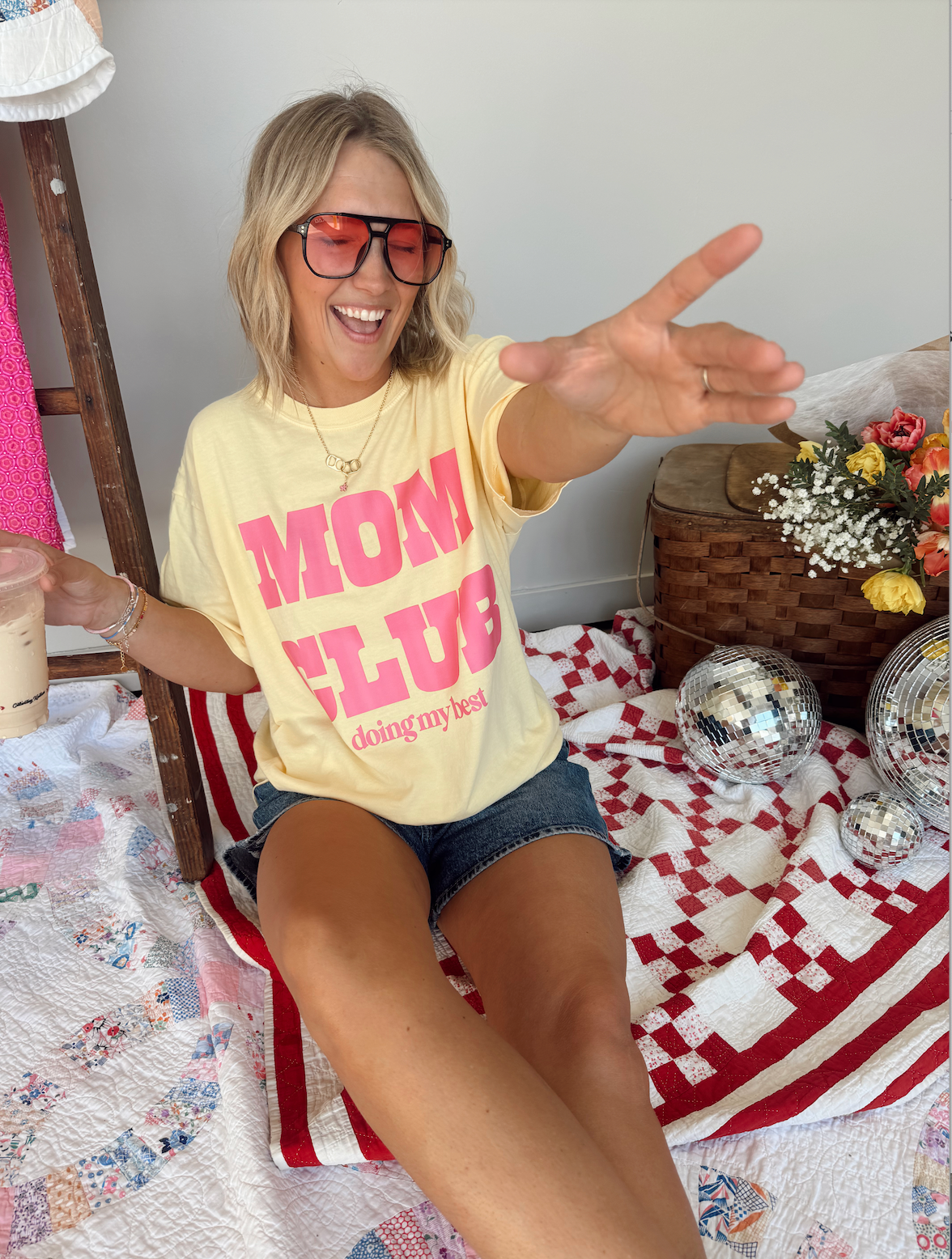 Mom Club Tee | NEW COLOR