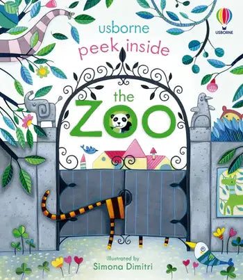 Peek Inside the Zoo : Usborne