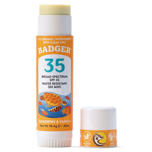 Badger Kids Mineral Sunscreen Face Stick SPF 35