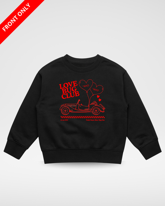 THE LOVE BUG CLUB TEE - CREWNECK