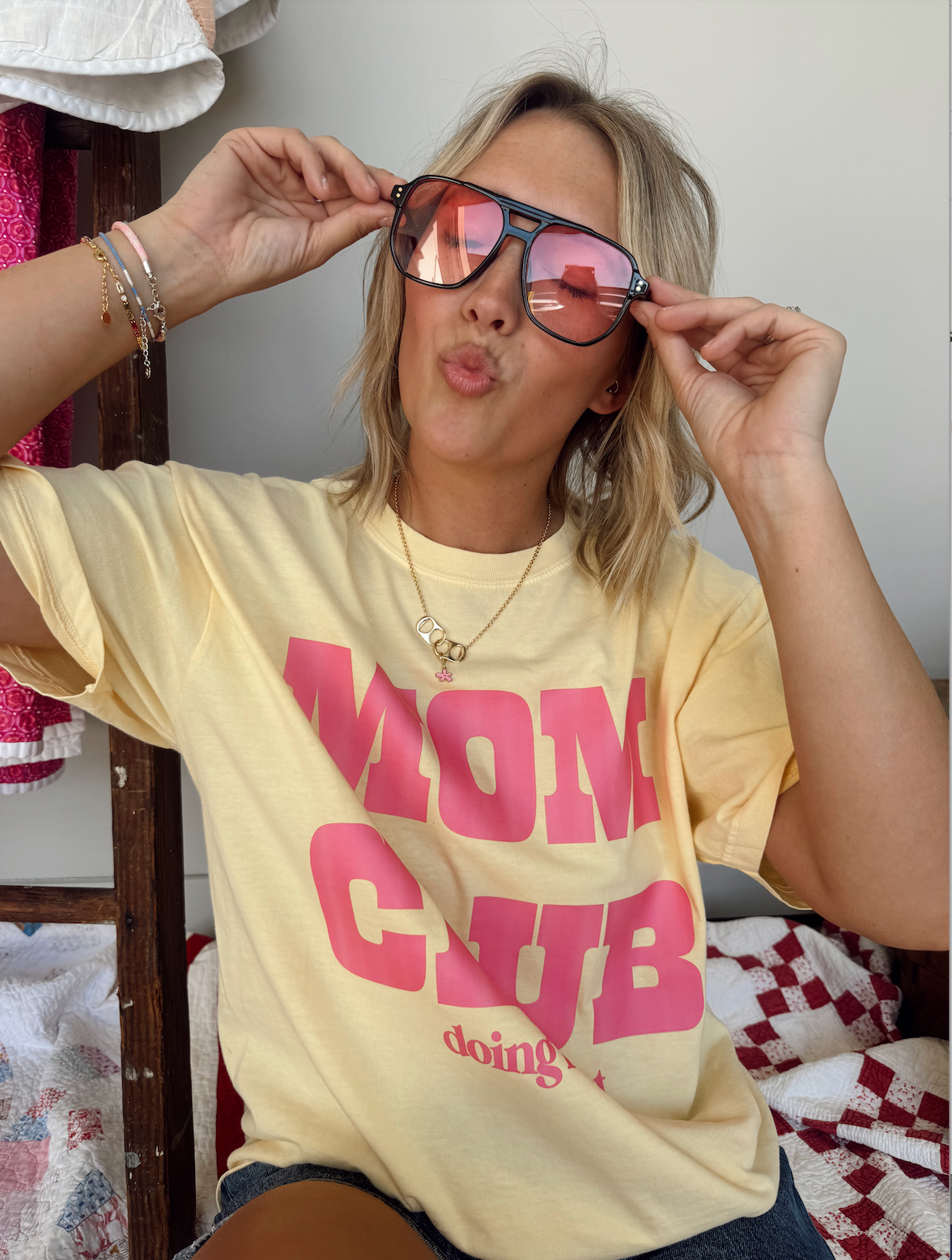Mom Club Tee | NEW COLOR