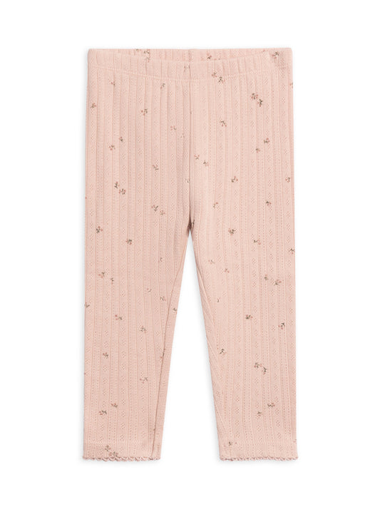 Gina Brushed Back Pointelle Leggings