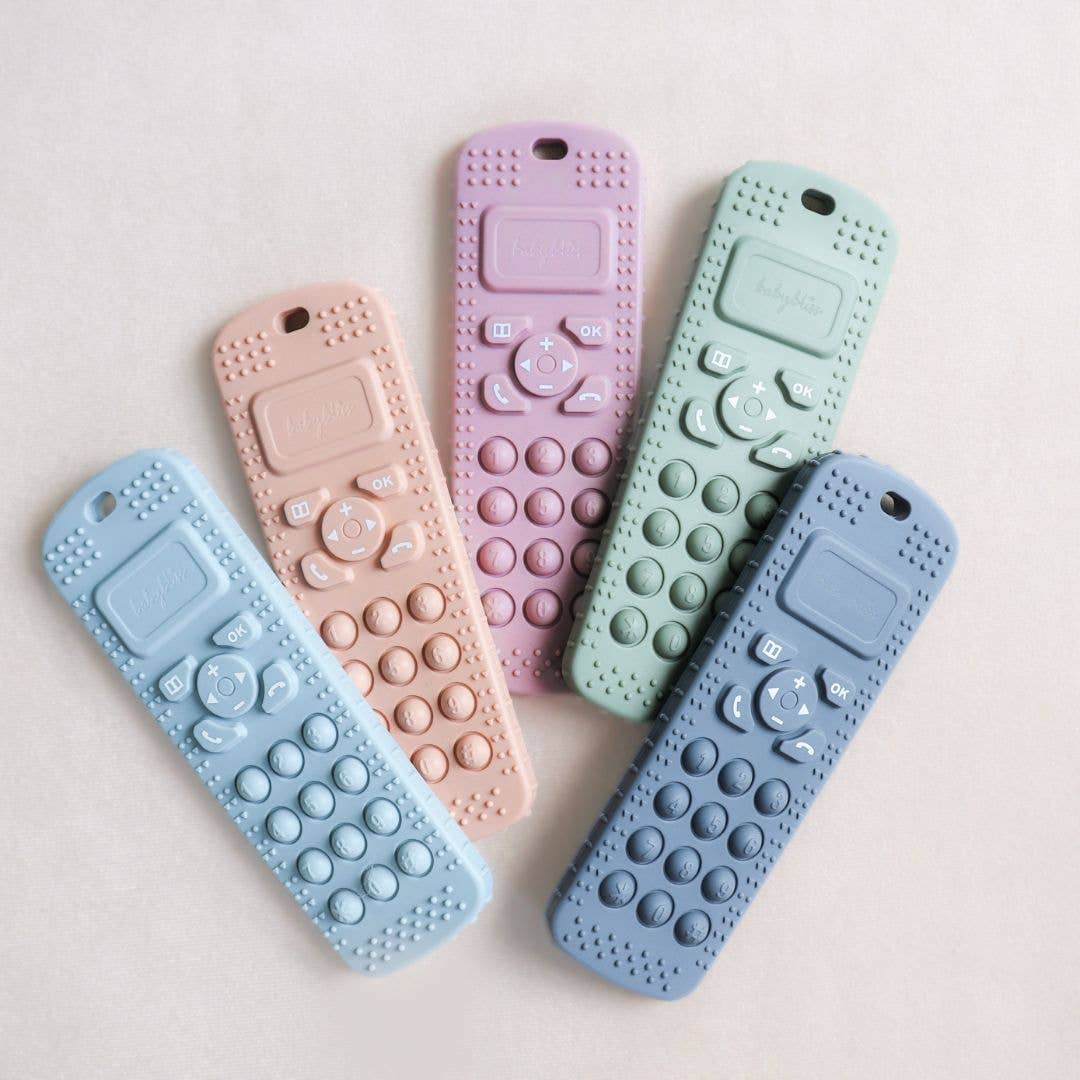 Sensory Popper Teether Phone - Arctic Blue