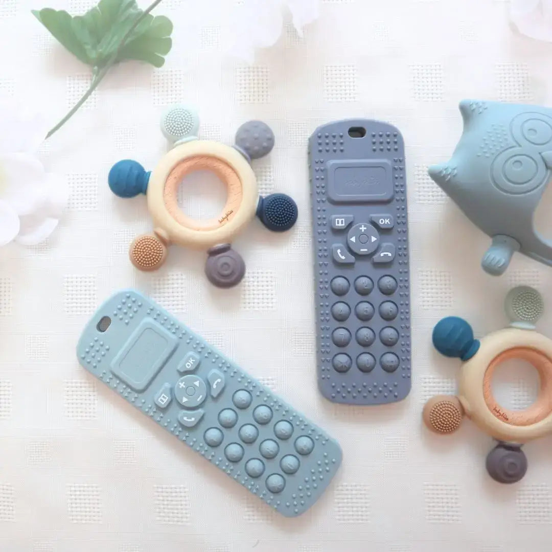 Sensory Popper Teether Phone - Midnight
